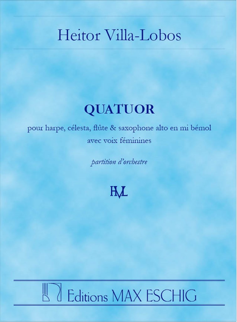 Villa-Lobos Quatuor 1921 Poche